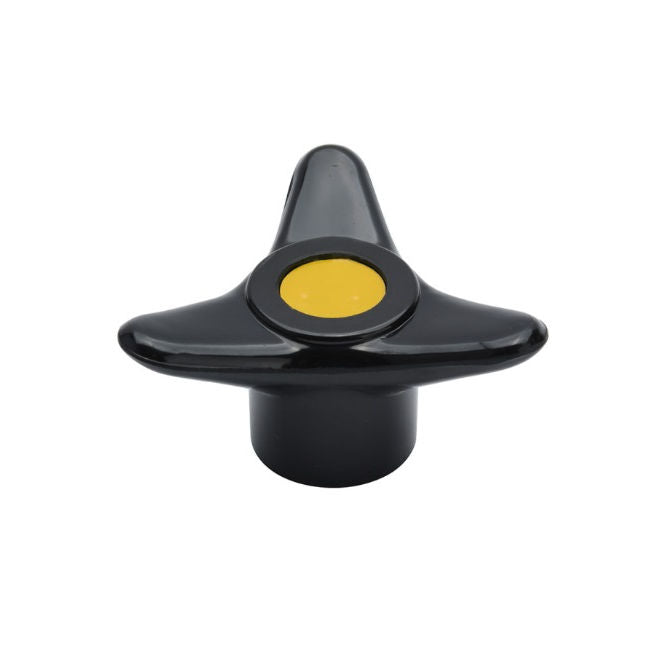 1226809 | KF120M-100-3LA (4 Pcs) --- Lobe Knobs - M12 - 12x1.75mm - 100x21 mm Three Lobe - Brass Knob