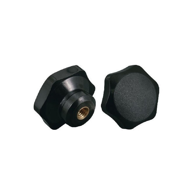1036249 | KF000-099-6L-ST --- Lobe Knobs - Solid 99.06x34 mm Six Lobe - Steel Knob