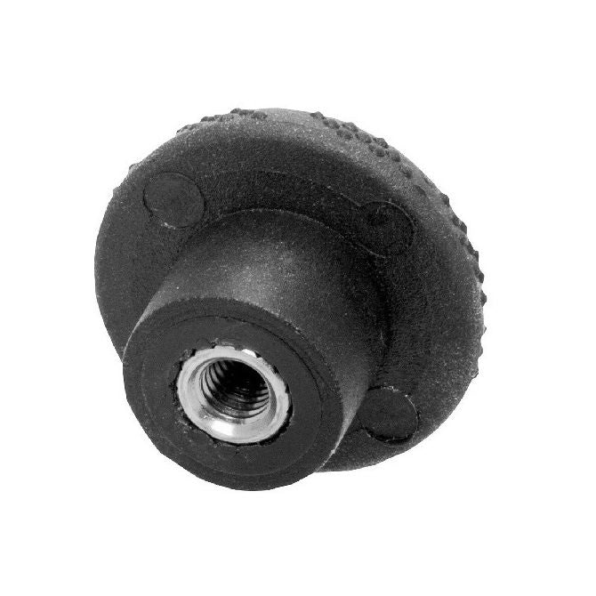 1086620 | KF095C-040-KN-SFT-TP --- Knurled Knobs - 3/8-16 UNC - 9.53mm - 39.88 - - Female - Brass Knob