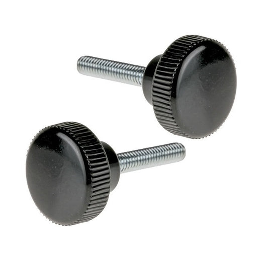 Knurled Knobs - M4 -4x0.7mm- 20x10 mm - Phenolic
