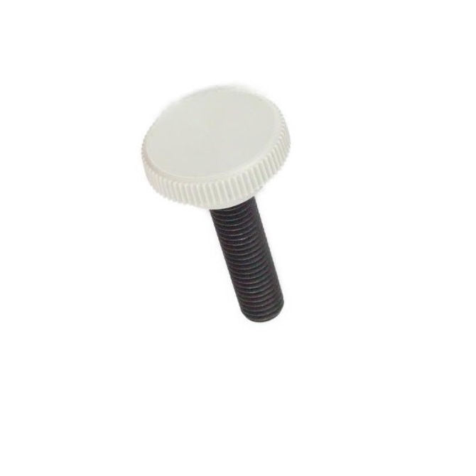 1043280 | KM029C-008-0635-KNU-G (2 Pcs) --- Thumb Knobs - 4-40 UNC - 2.85mm - 7.94x6.4 mm Male With Cap Screw - Plastic Knob