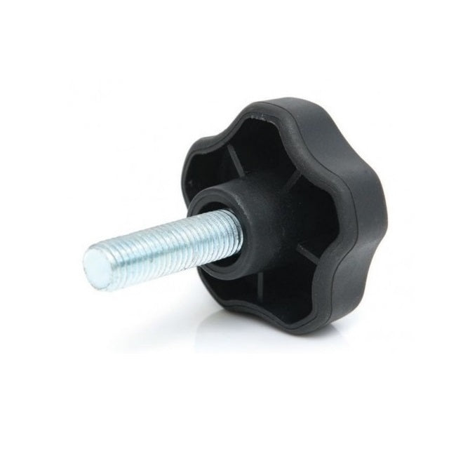 Lobe Knobs - 1/4-20 UNC -6.35mm- 32x25.4 mm - Plated Steel