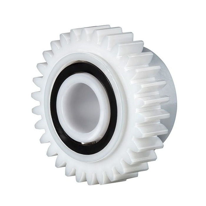 1225445 | KMS-1508I --- Disk Cleaning Applications Bearings - Application Oliver Xyratex Disk Cleaning Machine Bearing 12.7x 28.575x20.4mm - Integrated Gear - Acetal Bearing
