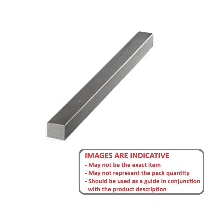 1051513 | 4R-0040-0300-KPO --- Square Keysteel Lengths - 4x4x300 mm - Carbon Steel 1045
