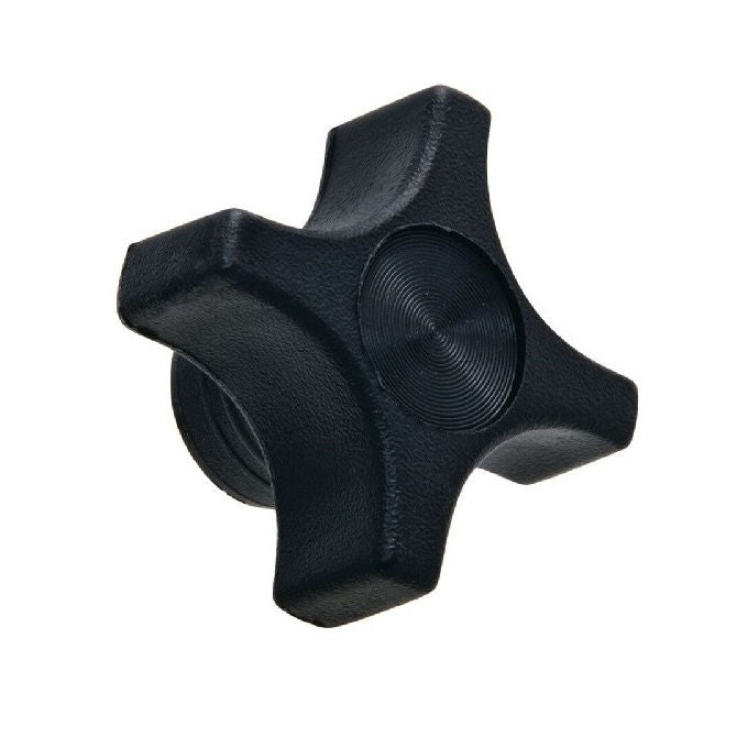 1059303 | KF048F-025-CB --- Cross Knobs - 10-32 UNF - 4.76mm - 25.4x9.5 mm Female - Brass Knob