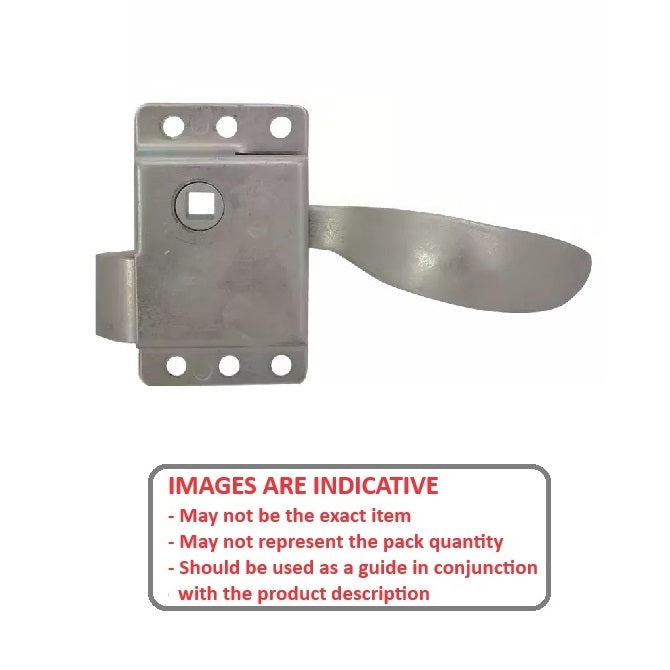 1223136 | HH-107RS --- Latching Cab Locks Handles - Right Hand - - -