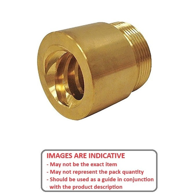 1085203 | AR212RS (4 Pcs) --- Nuts Leadscrew - 9.525 mm - 12 - 1 Imperial - Bronze