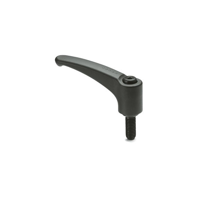 1092058 | KHD-276RS --- Adjustable Stud Handles - M10 - 10x1.5mm - 40 mm - Plastic with fibreglass reinforcement Handle