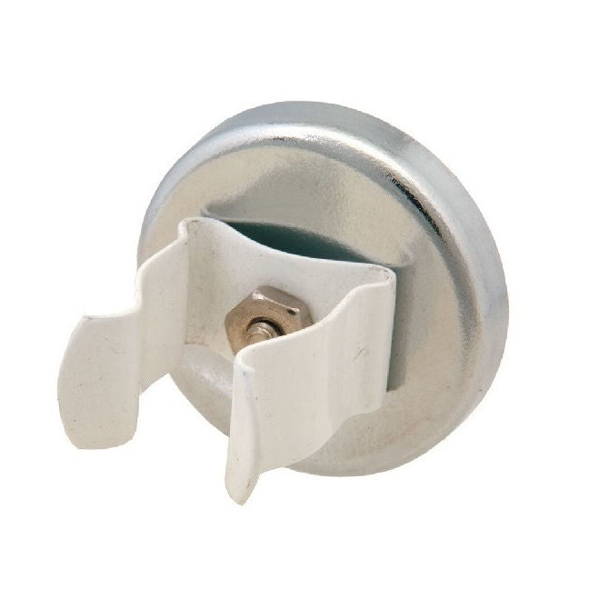 1146854 | MAG-CP-036-42-10-CL-B --- Cup Assemblies with Clips Magnets - 35.81x42.16 mm - Option 1 - White Plastic Magnet
