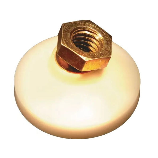 1072386 | MSF-064C-CGCAP --- Levelling Socket Mounts - 1/4-20 UNC - 6.35mm - 25.4x17.8 mm Swivel - Steel Mount