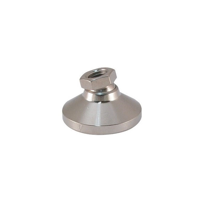 1081343 | MSF-080M-CNP --- Levelling Socket Mounts - M8 - 8x1.25mm - 25x18 mm Swivel - Steel Mount