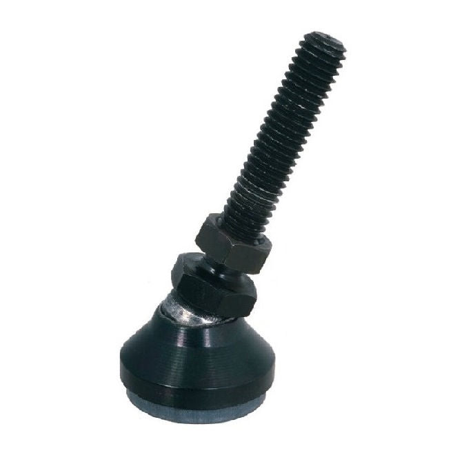 1121778 | MSM-191C-051-CBCRP (Each) --- Levelling Studded Mounts - 3/4-10 UNC - 19.05mm - 76.2x41.3 mm Swivel - Steel Mount