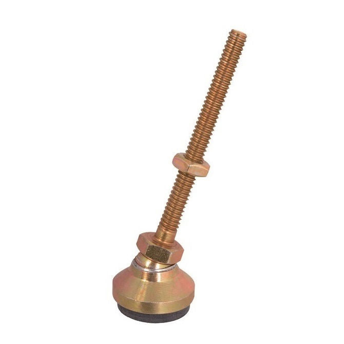 1091867 | MSF-100M-CGCRP (15 Pcs) --- Levelling Socket Mounts - M10 - 10x1.5mm - 32x25 mm Swivel - Steel Mount