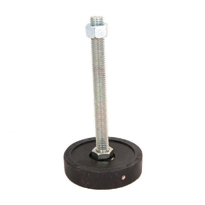 1216862 | MPL-0454-S --- Pivotal Levellers Mounts - 453.6 Kg - 76.2x19.05 mm With Stud - Neoprene Rubber Mount