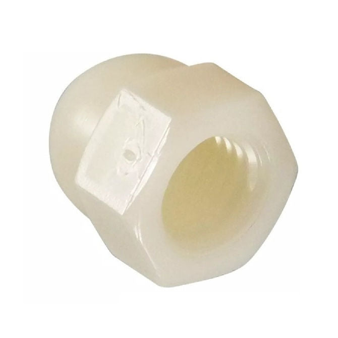 1064648 | NT060M-DM-NY (40 Pcs) --- Dome Nuts - M6 - 6x1mm - Nylon - Zytel 101 - - - Nut