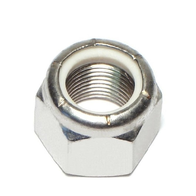 1054610 | NT040M-NI-AL (15 Pcs) --- Hexagonal Nuts - M4 - 4x0.7mm - 5x7 mm Nylon Insert - Aluminium Nut