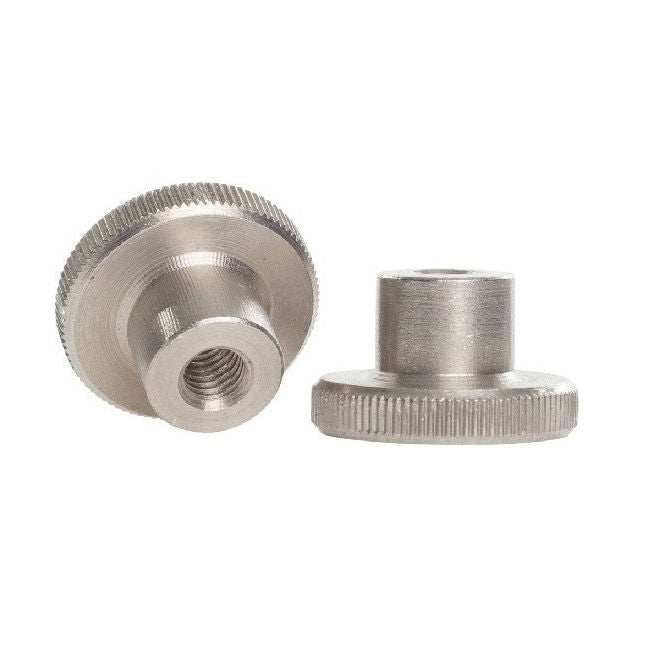 1072147 | NT064C-TH2512-S3 --- Thumb Nuts - 1/4-20 UNC - 6.35mm - 19.1x6.35 mm Basic - Stainless Steel 303/304 Similar to A2, 18-8 HRB80 Nut