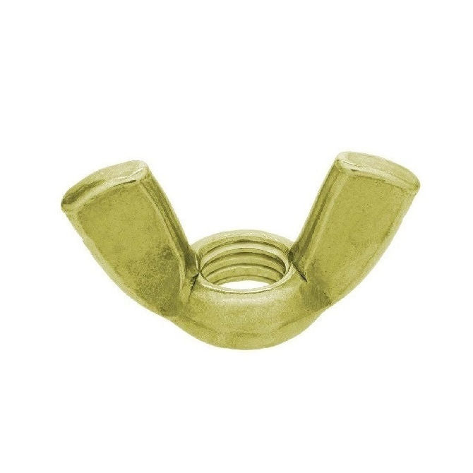1059948 | NT050M-WG-BR (200 Pcs) --- Wing Nuts - M5 - 5x0.8mm - - - - - Brass Nut