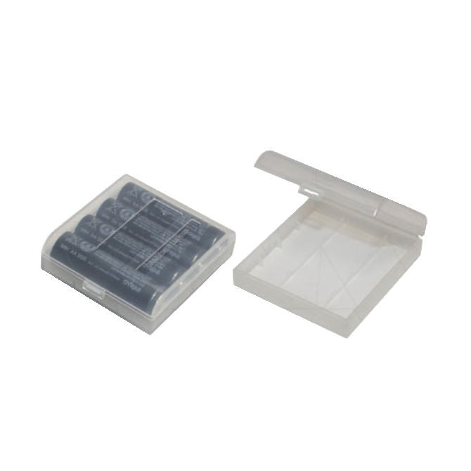 1223746 | PBC1 (35 Pcs) --- Accessories Hobby - Plastic Carry Case for up to 4 x AA Batteries Master Brand - Secure storage for spare batteries. Battery Holders - Plastic