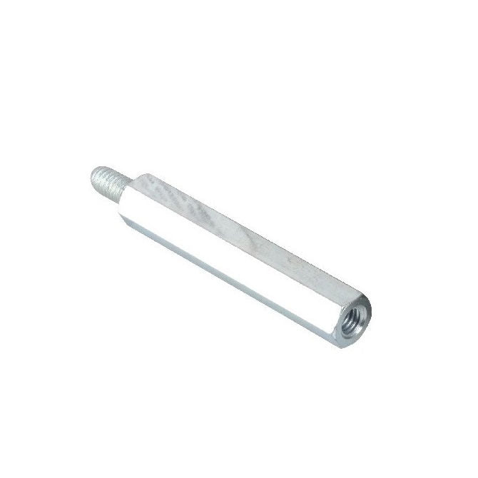 1043243 | SHX-TP-0285C-06-017-A (569 Pcs) --- Threaded Pillars - 4-40 UNC - 2.85mm - 4.76x12.7 mm - Aluminium Pillar