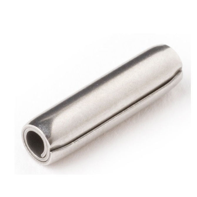 1054474 | PSP-032-019-S2 (Pack of 500) --- Coiled Pins - 3.18x19.05 - 3.18 - 3.28 - Stainless Steel 304 Similar to A2, 18-8 HRB80 Pin