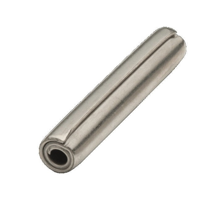 Coiled Pins - 2.38x15.88 - 2.38 - 2.46 - Stainless Steel 304 Similar to A2, 18-8 HRB80