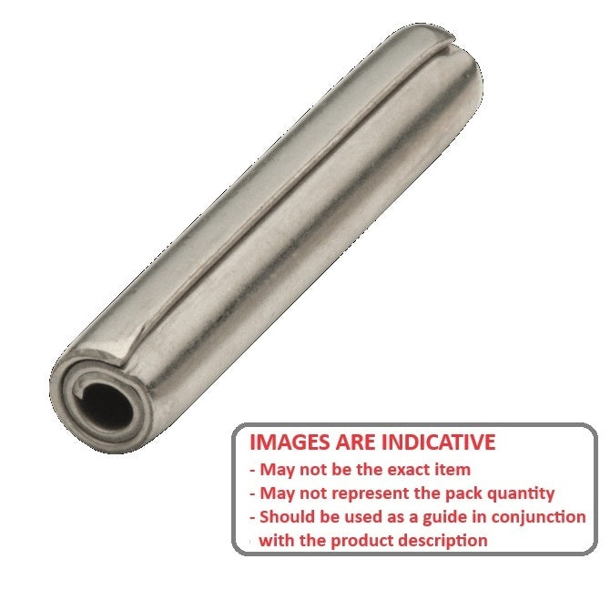 1041059 | PSP-024-008H-S420 (7500 Pcs) --- Coiled Pins - 2.38x7.93 - 2.38 - 2.46 - Stainless Steel AISI 420C Oiled Rc 46-52