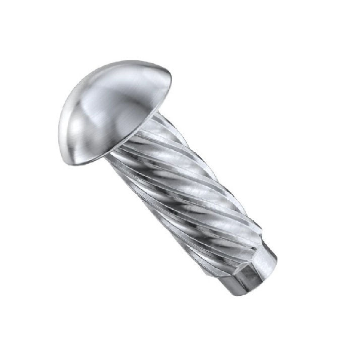 1040514 | HDP021-06R-S4 (5 Pcs) --- Hammer Drive Pins - 2.1x6.3x2.18 mm Round Head Stainless Steel - Stainless Steel Pin