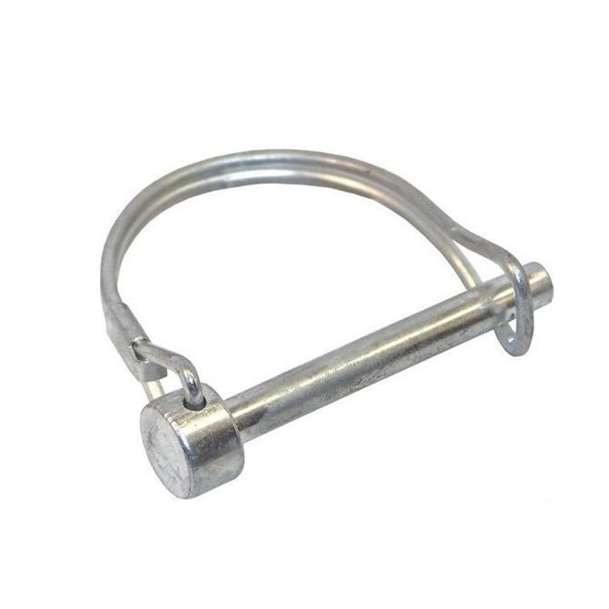 1078309 | LYP-R2-079-064-CZ --- Wire Lock Lynch Pins - 7.94x63.5x2.3 mm Double Wire - Carbon Steel Spring Wire Zinc Plated Pin