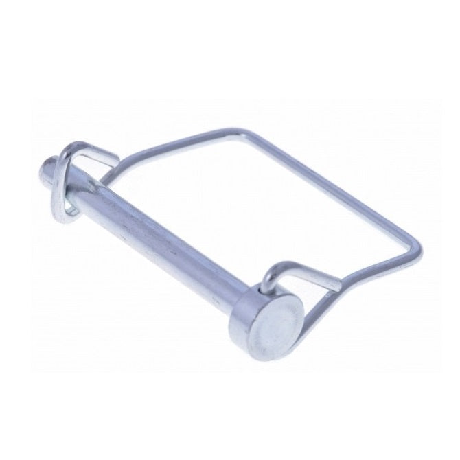 Wire Lock Lynch Pins - 6.35x63.5x3 mm - Carbon Steel Spring Wire Zinc Plated