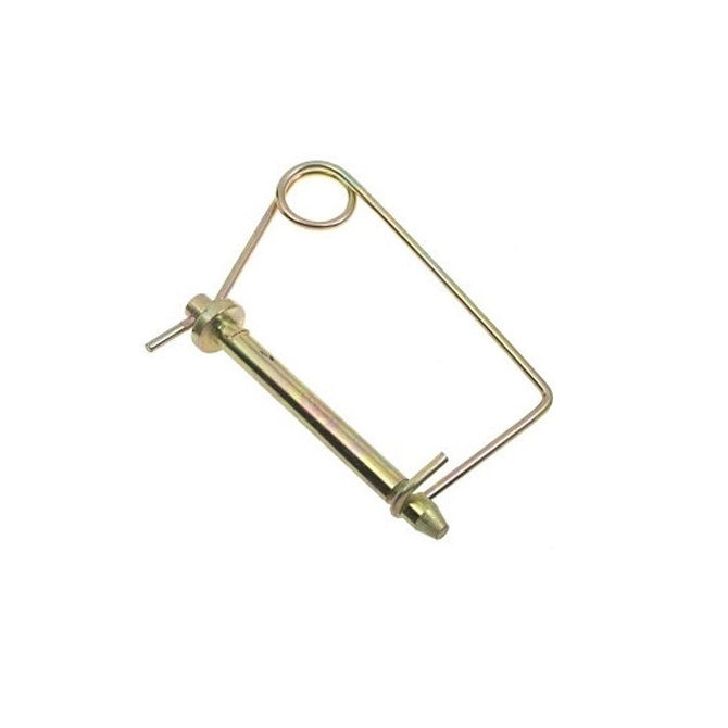 Wire Lock Lynch Pins - 9.53x57.15x2.3 mm - Carbon Steel Spring Wire Zinc Plated