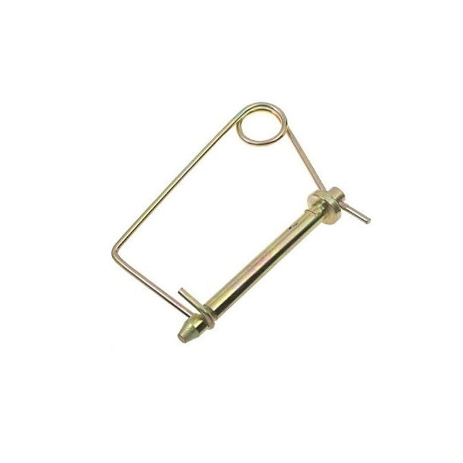 1073094 | LYP-T1-064-051-CZ (25 Pcs) --- Wire Lock Lynch Pins - 6.35x50.8x2.3 mm Single Wire - Carbon Steel Spring Wire Zinc Plated Pin