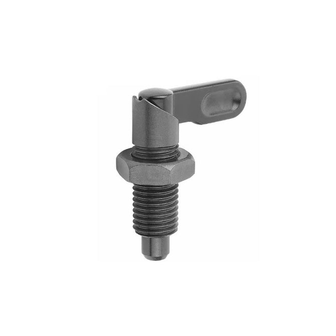 1086067 | PLIT-040-095C-10-G-C-N --- Indexing Plungers - 3/8-16 UNC - 9.53mm - 20 mm - 0.4 N Grip - Steel Plunger