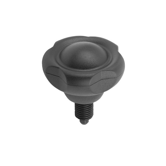 1085458 | PLIT-050-095F-50-LH --- Indexing Large Handle Plungers - 3/8-24 UNF - 9.53mm - 13x50 mm - Steel Plunger