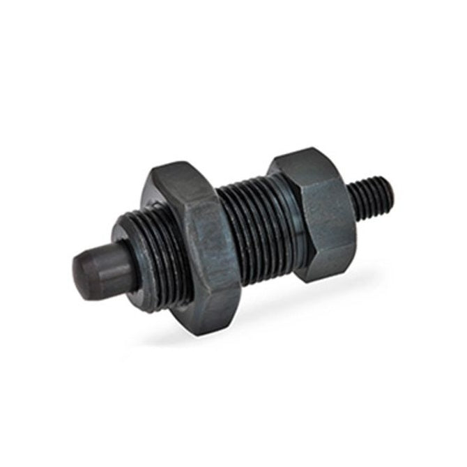 1087340 | PLIT-050-095F-00-SH-C --- Indexing Plungers - 3/8-24 UNF - 9.53mm - 17 mm - 0.7 N Non Locking - Steel Plunger