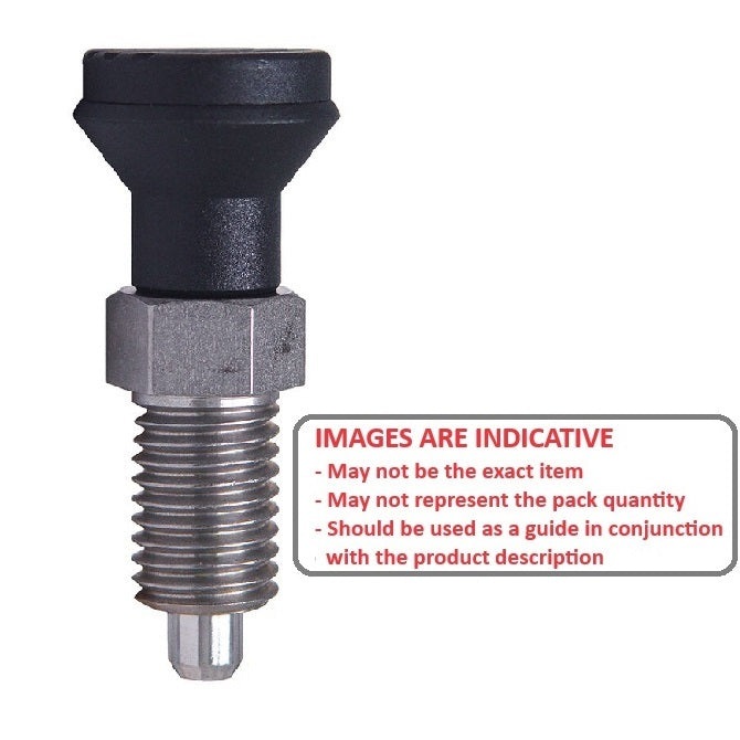 1102474 | PLIT-060-127C-56-K-S3 --- Indexing Pull Knob Plungers - 1/2-13 UNC - 12.7mm - 55.9 mm - 0.6 N Non Locking - Stainless Steel 303 Similar to A2, 304, 18-8 Plunger