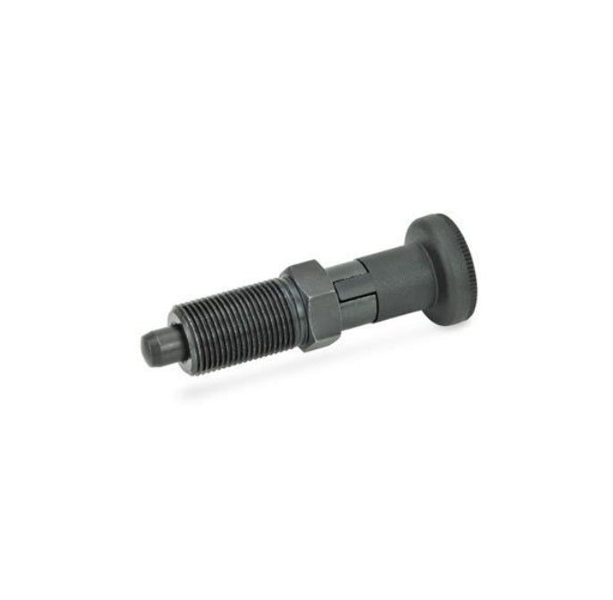1101464 | PLIT-060-127C-25-LSH-C --- Indexing Plungers - 1/2-13 UNC - 12.7mm - 20.1 mm - 0.7 N Locking - Steel Plunger
