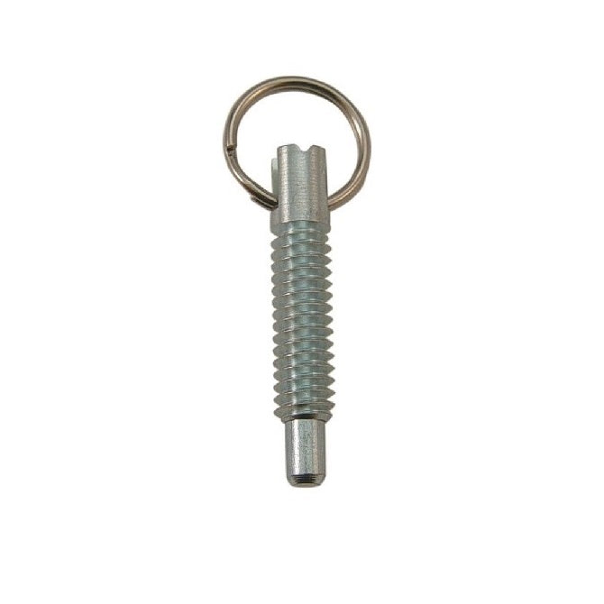 Spring Plungers - 1/4-20 UNC - 6.35mm - 20.3 mm - 4.5 N Ring Handle - Steel