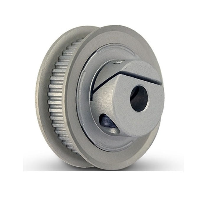 1121370 | P-030H-020-060FF-AL-E-060 --- Metric Timing Pulleys - 20 tooth - 6x6 mm 3.000mm Pitch - Aluminium Pulley