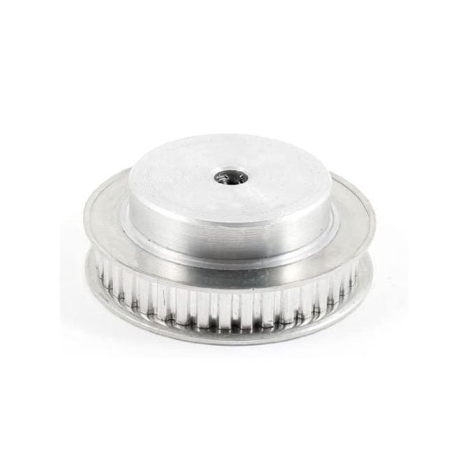 1150908 | P-050A-040-100FF-AL-N-080 --- Metric Timing Pulleys - 40 tooth - 10x8 mm 5mm Pitch - Aluminium Pulley