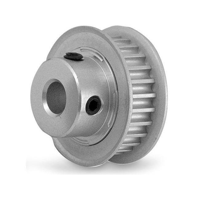 Metric Timing Pulleys - 28 tooth - 6x10 mm - Aluminium