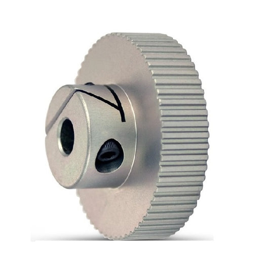 Metric Timing Pulleys - 100 tooth - 6x8 mm - Aluminium
