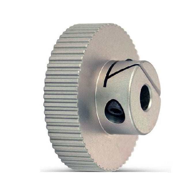 1173541 | P-020G-072-060P-AL-E-060 --- Metric Timing Pulleys - 72 tooth - 6x6 mm 2mm Pitch - Aluminium Pulley