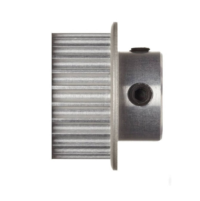 1122584 | P-050H-020-090SF-AL-G-060 (Each) --- Metric Timing Pulleys - 20 tooth - 9x6 mm 5mm Pitch - Aluminium Pulley