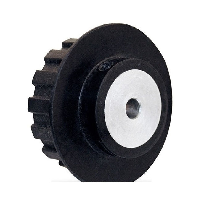 1106777 | P-40D-015-060SF-PA-N-040 --- Inch Timing Pulleys - 15 tooth - 6.4x4 mm 2.073mm Pitch 40DP - Acetal Pulley