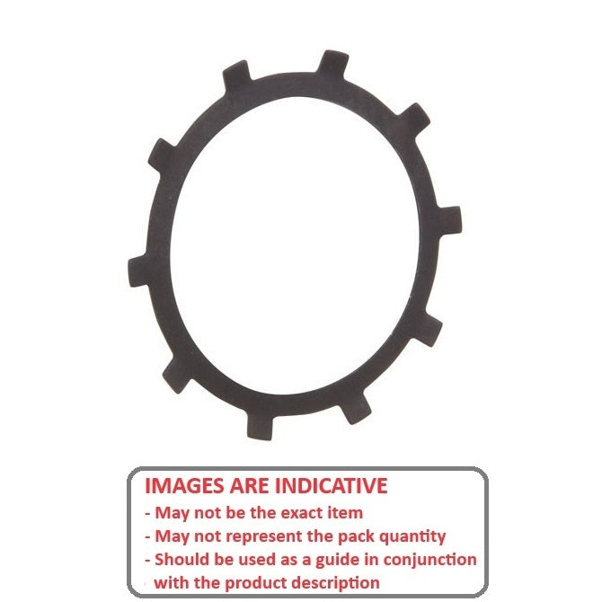 1149308 | RPI-381-382-C (50 Pcs) --- Push In Carbon Steel Retaining Rings - 38.05x38.15x30.18 mm - Carbon Spring Steel Self Finish