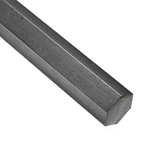 1103364 | 6R-0127-0914-CSL (Length) --- Hexagonal Bar Rod - 12.7x914 mm - Low Carbon - Carbon Steel - Low Carbon