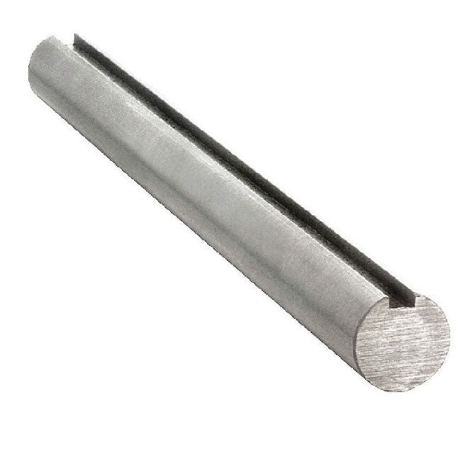 1110948 | 0R-0159-0912-CKW --- Keyed Carbon Steel Shafting - 15.875x912 - 4.763 x 2.381 - Steel C1018 Cold drawn Shaft