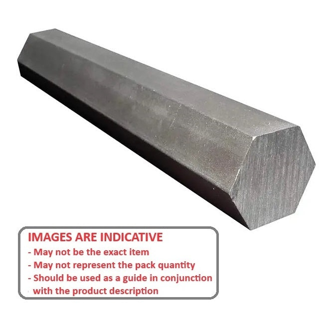 1118424 | 6R-0190-1000-T2D (Length) --- Hexagonal Bar Rod - 19x1000 mm - Gr2 Titanium Ti-Gr2 - Titanium - Ti-Gr2 - TA1
