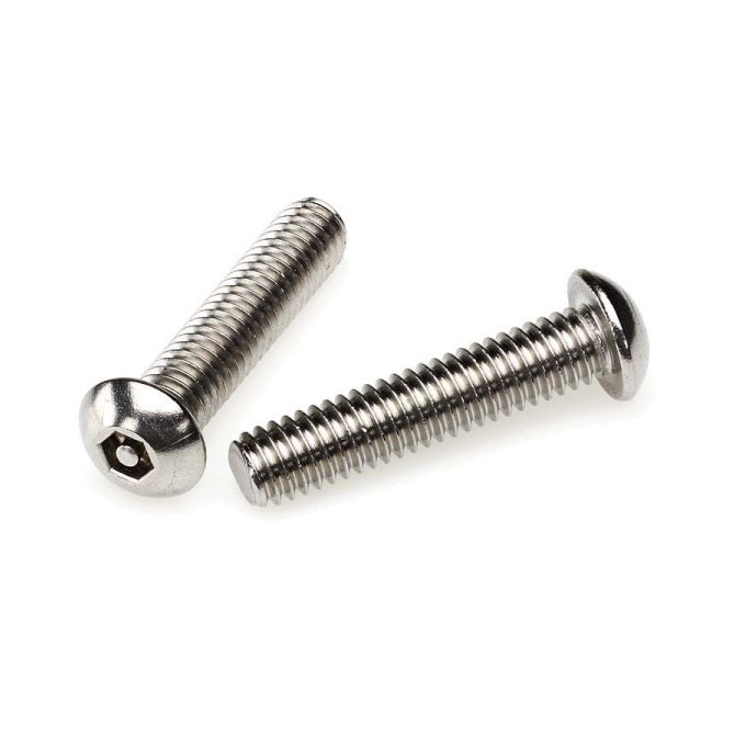 1053865 | SCS0400-030-B-SK-S4 --- Security Screws - M4 - 4x0.7mm - 30 mm - 304 Stainless Button Screw